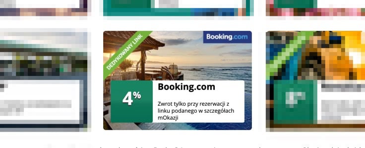 4% zwrotu na Booking.com w mBanku