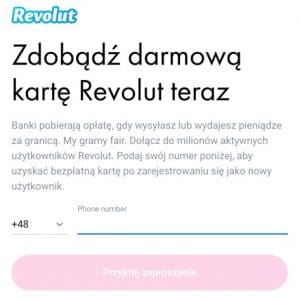 Promocja Revolut - Darmowa karta